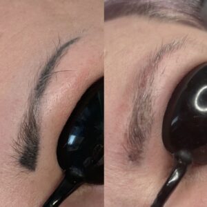 laserowe usuwanie brwi permanentnych